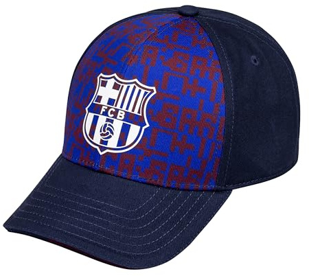 Barça-Kappe für Kinder, offizielle Kollektion des FC Barcelona, Fußball, Größe verstellbar, blau, One size