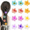 Alaoo 12 Pinces à Cheveux en Forme de Fleur pour Femme,Multicolore Fleurs Cheveux Accessoires Antidérapantes,Barettes Cheveux Fleur pour Cheveux Épais et Fins,Jolie Pince à Cheveux Hawaïenne