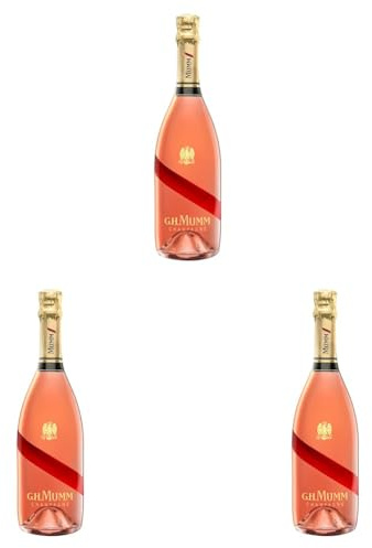 Mumm Grand Cordon Rosè Champagne - 750ml (Confezione da 3)