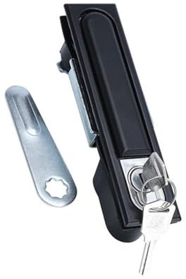 MS490 Serratura for porta dell'armadio elettrico, quadro elettrico, contatore elettrico, quadro elettrico, serratura a chiave, lucchetto, 1 pezzo