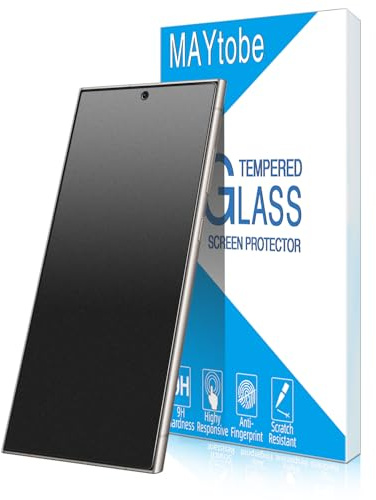 MAYtobe 2 Unidades Protector Pantalla Mate para Samsung Galaxy S25 Ultra | Cristal Vidrio Templado Mate, Antirreflejos, Antihuellas, Antiarañazos, Dureza 9H