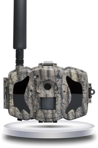 BolyGuard 4G Cellular Wildkamera mit Bewegungsmelder 36MP 1080P mit Nachtsicht-Bewegung Aktiviert 2.3 LCD SMS GPRS MMS Cloud-Disk 100ft / 30m Erfassungsbereich Wasserdicht