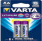 Varta 6106301402 - Pack de 2 Pilas de Litio (AA, 1.5V) Color Plateado