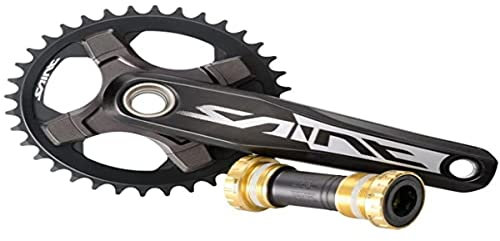 SHIMANO Saint Kurbelgarnitur, Silber, 17.5 x 17.5 x 8 cm