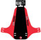 Mucky Nutz Classic Face Fender, Red, Standard