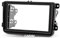 carav 08-009 Doppel DIN Radioblende Installation Kit für Caddy, EOS, Sagitar; GOLF VI, PASSAT CC, Scirocco, Tiguan, Passat B7, T5 VI, Amarok, Sharan II; GOLF V; GOLF V PLUS, V