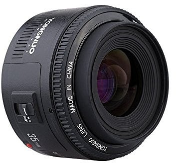 Yongnuo YN 35MM F2 Wide-angle Large Aperture Auto Focus Lens Per Canon EF Mount EOS Camera 600D 650D 700D 1100D LF710