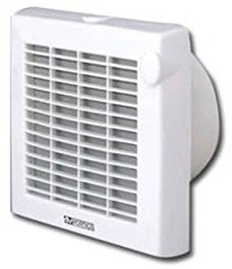 Vortice Aspiratore elicoidale automatico da muro per ricambio aria diametro 100 mm Punto M 100/4 A - 11221