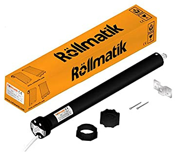 Rollmatik | Motore per Tapparelle Elettriche Grandi 240Kg 120Nm per Rullo Diametro 70mm Predisposto per Pulsante Apertura Automatica Persiane