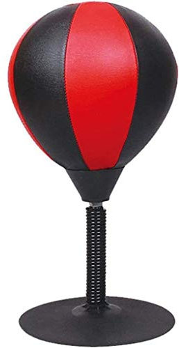 ZXQZ Sacs de Frappe Adult Desktop Speed ​​Boxing Ball, Heavy Duty Tumbler Boxing Trainingsball, Stress Relief Buster Spielzeug (mit Inflator) Sac de Boxe