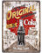 Nostalgic-Art Cartel de Chapa Retro Coca-Cola – Original Regalo para Aficionados a Coke, metálico, Diseño Vintage Decorativo, 30 x 40 cm
