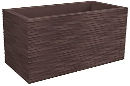 Nicoli Vaso Elegance CASSETTONE 80X40 H40 CORTEN