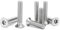 ANSIEDIO Boulons à tête fraisée en acier inoxydable avec colonne, vis à tête plate à six pans creux avec aiguille, Torx vis antivol, M6×50mm,10 pcs