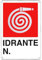 Cartelli segnaletici in pvc per Aziende e Privati Gamma completa (Idrante n° 20 x 30 cm)