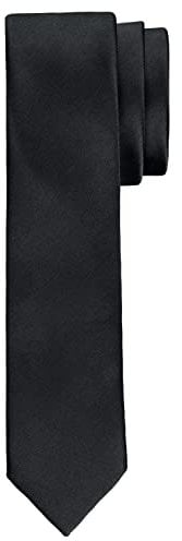 BomGuard Herren Krawatte 5 cm,schwarz