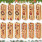 Weihnachten Flaschentüten Geschenktüten, 12 Geschenktüten Weintasche Flaschentüten, Geschenktüten Weihnachten, Weihnachtstüten, Flaschentasche, Flaschentasche Kraftpapier für Weihnachtsfeier