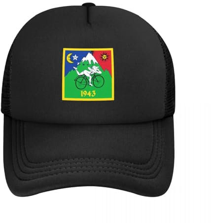 TeysHa Baseballkappe Snapback Sonnenhut Mode Unisex Bicycles Day 1943 Trucker Hut Erwachsene verstellbare Baseballkappe Damen Herren Outdoor Männer Frauen