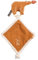 Sauthon Doudou bébé Mouchoir | Peluche bébé | Collection Orsino | Doudou Naissance | Cadeau Naissance