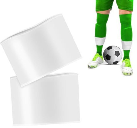 LWMTT 1 Paar Fußball Schienbeinschonerhalter rutschfest Fußball Stutzenhalter Schienbeinschonerhalt Silikon Abwaschbar Schienbeinschoner Halter für Erwachsene & Kinder, Damen & Herren
