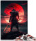 1000-teiliges Puzzle, Samurai, geeignet für Erwachsene und Kinder ab 12 Jahren, Holzpuzzle, anspruchsvolles Spielpuzzle, Größe: 50 x 75 cm