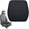ZHSDMB Sitzkissen Auto für Dodge RAM Caliber Nitro Journey Avenger, Gel Sitzkissen Innovativer Honigwaben Wabenstruktur, Volles Gelsitzkissen, Orthopädischws Honeycomb Cushion,A-Black