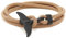 aninu Wal Armband mit Orca GPS Live Tracking, Surferarmband mit Walflosse als Anhänger, Stoffarmband Wickelarmband Perfekte Geschenke für Frauen & Männer (Sand Brown)