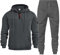 Generisch Herren Jogginganzug Trainingsanzug Sportanzug Hausanzug Trainingsanzug Fußball Vereine FußBall Trainingsanzug Freizeit Fitness-Anzug