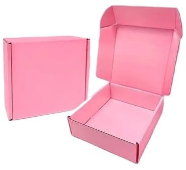 LHAODDUO 20 Stück Versandkartons aus Wellpappe mit personalisierter Größe(15x10x4cm)