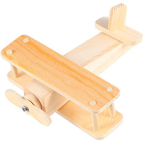 KONTONTY Holz-montagespielzeug Satz Handgemachtes Bastelspielzeug Für Dekoration Und Wissenschaftliche Spiele Für Kinder Und Erwachsene