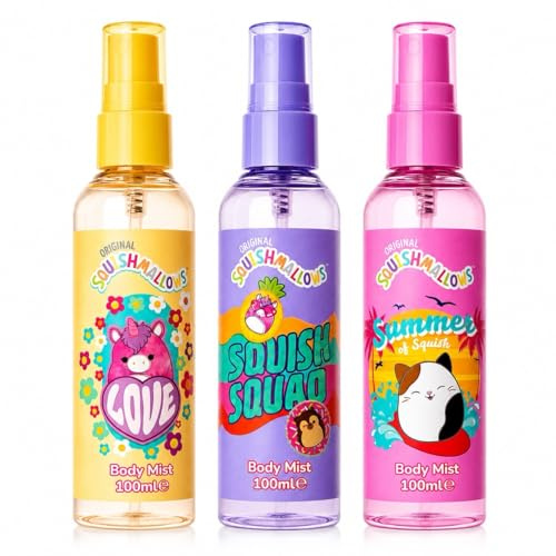 Squishmallows Body Mist Trio