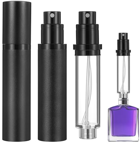 IANFAN 10ml Parfümzerstäuber Taschenzerstäuber, Parfümzerstäuber Abfüller | Leer Reise Parfüm Zerstäuber für unterwegs Taschenvernebler Portable Sprühflasche Mini Zerstäuber Für Ausgehen Reisen