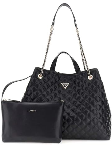 GUESS Giully II Shopper 2 in 1 Tote Black