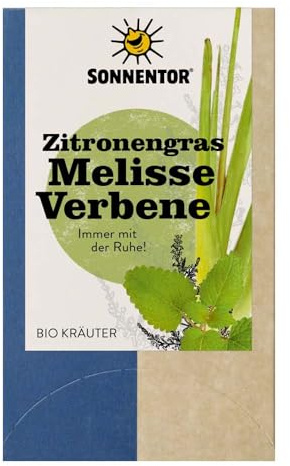 Sonnentor Zitronengras Melisse Verbene, TB, 21,6g