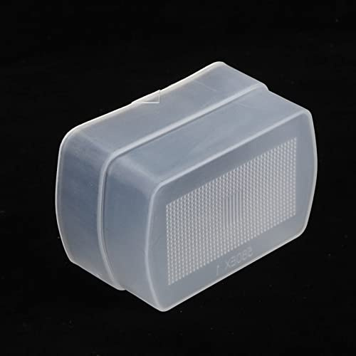Bewinner Softbox Mini Flash Rimbalzo da 3 Pezzi per 580EX II 580EXII, Ammorbidisce e Distribuisce Uniformemente la Luce, Tascabile e Facile da Installare