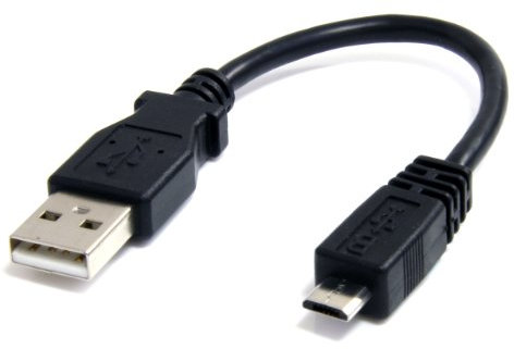StarTech 6 inch Micro USB Cable - A to Micro B