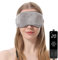 Aroma Season Heated Eye Mask for Sleeping, Great for Dry Eyes, Stye Relieve Eye Stress (Gray)