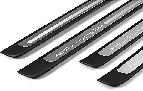 Exclusive Line Einstiegsleisten Set Türschweller Einstiege 4x Leisten v+h
