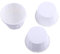 Cupcake Wrapper, Haofy 100 Stück Mini Muffin Papierförmchen, Papier Backbecher für Cupcake/Kuchen/Schokoladen/Candy/Muffin, für Hochzeit, Geburtstag, Party (Reines Weiß)