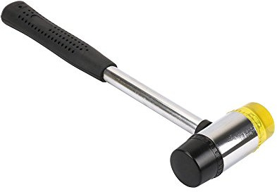Chiloskit Gummihammer für Schmuckherstellung, Fensterhammer, Verglasung, Boden, Reparaturwerkzeug