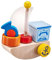 Selecta 62078 Klettini, Boot, Klett-Stapelspielzeug, 6 Teile, bunt
