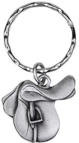 Metal Planet Ltd Porte-clés en étain cheval de selle – Cadeau, étain, Taille Unique
