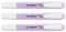 STABILO Textmarker Swing Cool Edition, Pastellfarben, abgeschrägte Spitze, 1 – 4 mm, Pastelllila, 3 Stück