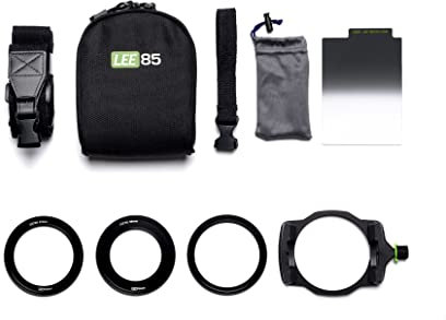 LEE Discover Kit Filterset 85 mm - Hochwertige Grundausstattung: Filterhalter-Set mit Adaptern und GND-Filter