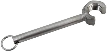 Flaschenöffner Edelstahl V4A Mutter Schraube Öffner Unikat Bieröffner Schlüsselanhänger, Variante_:Variante 2