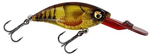Westin BuzzBite Crankbait 4cm 4g Low Floating - Wobbler, Farbe:Clear Brown Craw