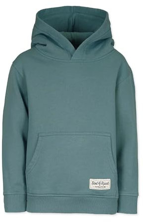 Band of Rascals Kinder Kapuzenpullover Plain aus Bio-Baumwolle, sage, Gr. 134