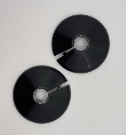 10mm Radiator Pipe Collars Available in White, Chrome Plated or Black - Pack of 2 Collars - TNJ Pipe Clips (Black)