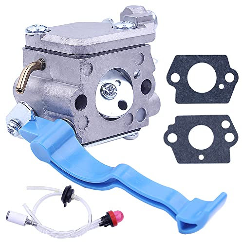 Gubeter Kit carburatore, soffiatore per Foglie Portatile per Husqvarna 125B 125Bx 125Bvx, per Motore Carb Jonsered B2126 Bv2126 C1Q-W37, 590460102 581798001