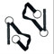 2x Replacement Speaker Stand Pin Black