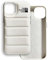 Hutch Hutch The Puffer Case für iPhone 12/12 Pro/12 Pro Max, 13/13 Pro Max, 14 [Ganzkörperschutz] Nappaleder Plüsch-Daunenabdeckung [rutschfestes, kratzfestes Mikrofaserfutter] Weiß 12/12 Pro